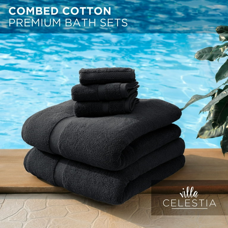 Black bath towels walmart outlet