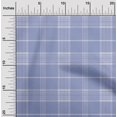 thumbnail image 1 of oneOone Cotton Silk Lavender Blue Fabric Madras Check Diy Clothing Quilting Fabric Print Fabric By Yard 42 Inches Wide, 1 of 4