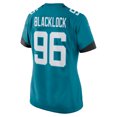 thumbnail image 3 of Women's Nike Ross Blacklock  Teal Jacksonville Jaguars Team Game Jersey, 3 of 7