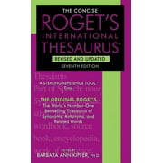 The Concise Roget's International Thesaurus, (Paperback)
