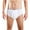 White, variant on CARER Washable Absorbency Urinary Incontinence Underwear for Men, Bladder Leak Proof Briefs 1 Pack