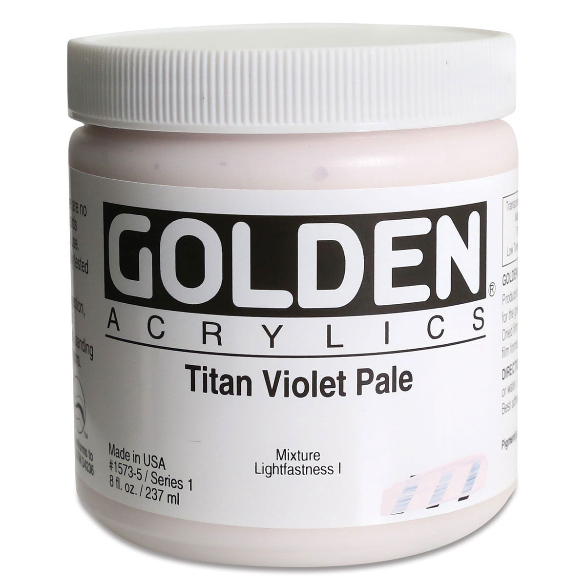 Golden Heavy Body Artist Acrylics - Titan Violet Pale, 8 oz