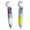 A, variant on Cute Portable Four Color Retractable Ballpoint Pen, White Ghost Spooky Stationery For Halloween, Assorted Ink Novelty Pen For Office, Style B