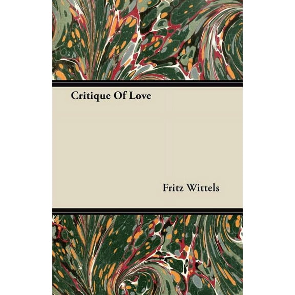 Critique Of Love (Paperback)