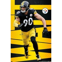 NFL Pittsburgh Steelers - T.J. Watt 21 Wall Poster, 22.375" x 34"