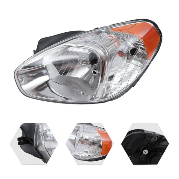 For 2006 2007 2008 2009-2011 Hyundai Accent Driver Side Headlight Headlamp Left