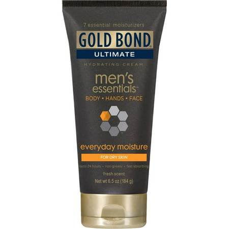 Gold Bond Ultimate Men Essentials Tous les jours d'humidité Crème hydratante, 6,5 oz