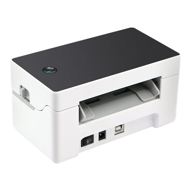 Cikonielf étiqueteuse thermique Mini-imprimante d'étiquettes thermiques ,  modifiable par informatique imprimante Blanc