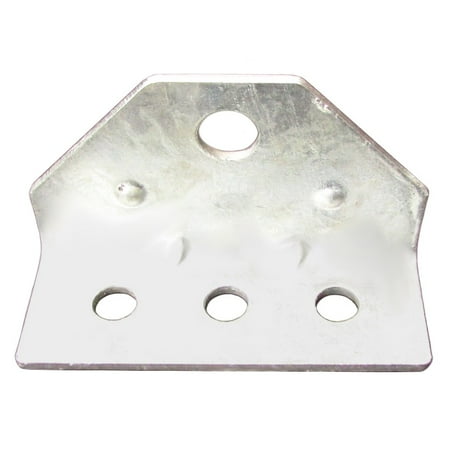 Galvanized Boat Trailers Swivel Top Angle Bracket Galvanized for Mounting Boat Trailer Bunk Boards to Bolster Bracket ()
