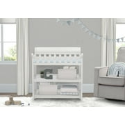 Delta Children Eclipse Changing Table with Pad, White