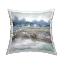 Stupell Industries River's Ebb and Flow Decorative Printed Throw Pillow Design by Carol Robinson.