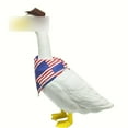 thumbnail image 2 of Darzheoy 4th of July Goose Outfit Set Patriotic Lawn Porch Goose Clothes American Flag Goose Costume Independence Day Goose Outfit for 23'' Goose Outdoor Patio Yard Lawn Art, 2 of 5