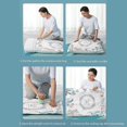 thumbnail image 3 of Space Saver Bags For Clothes 2-8 Pack Vacuum Compression Bag With Hand Pump Vacuum Sealer Bags For, 3 of 5