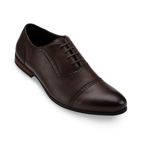 

Gallery Seven Captoe Design Oxford Shoes for Men