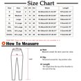 thumbnail image 3 of Tbopshirt Pants for Women Plus Size Solid Color Elastic Waist Cotton and Linen Big Pocket Loose Causal Pants, 3 of 5