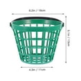 thumbnail image 3 of EeaseCA 1pc Basket Nylon Storage Bucket Plastic Outdoor Balls Bucket, 3 of 7