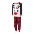 thumbnail image 3 of DuAnyozu Christmas Pajamas for Family with Print Top and Pants Jammies Sleepwear Matching PJ's Sets, 3 of 10