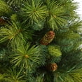 thumbnail image 6 of Nearly Natural 52" Mixed Pine Artificial Christmas Tree in Planter, Prelit with 130 Warm White LED Lights, 6 of 7