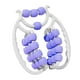 thumbnail image 4 of Rodillo de masaje de piernas circular con abrazadera para piernas, de mano, ligero y ergonómico. Púrpura, 4 of 9