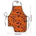 thumbnail image 2 of Yiaed Happy Halloween 6 Print Kitchen Apron with Hand Wipe Pockets,Big Pocket,Aprons for Women with Pockets, Waterproof for Cooking Baking, 2 of 7
