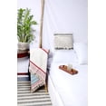 thumbnail image 3 of Hand Woven Couch Décor Blanket Multicolor Throw Blanket Bohemian Beach Mud cloth, 3 of 5