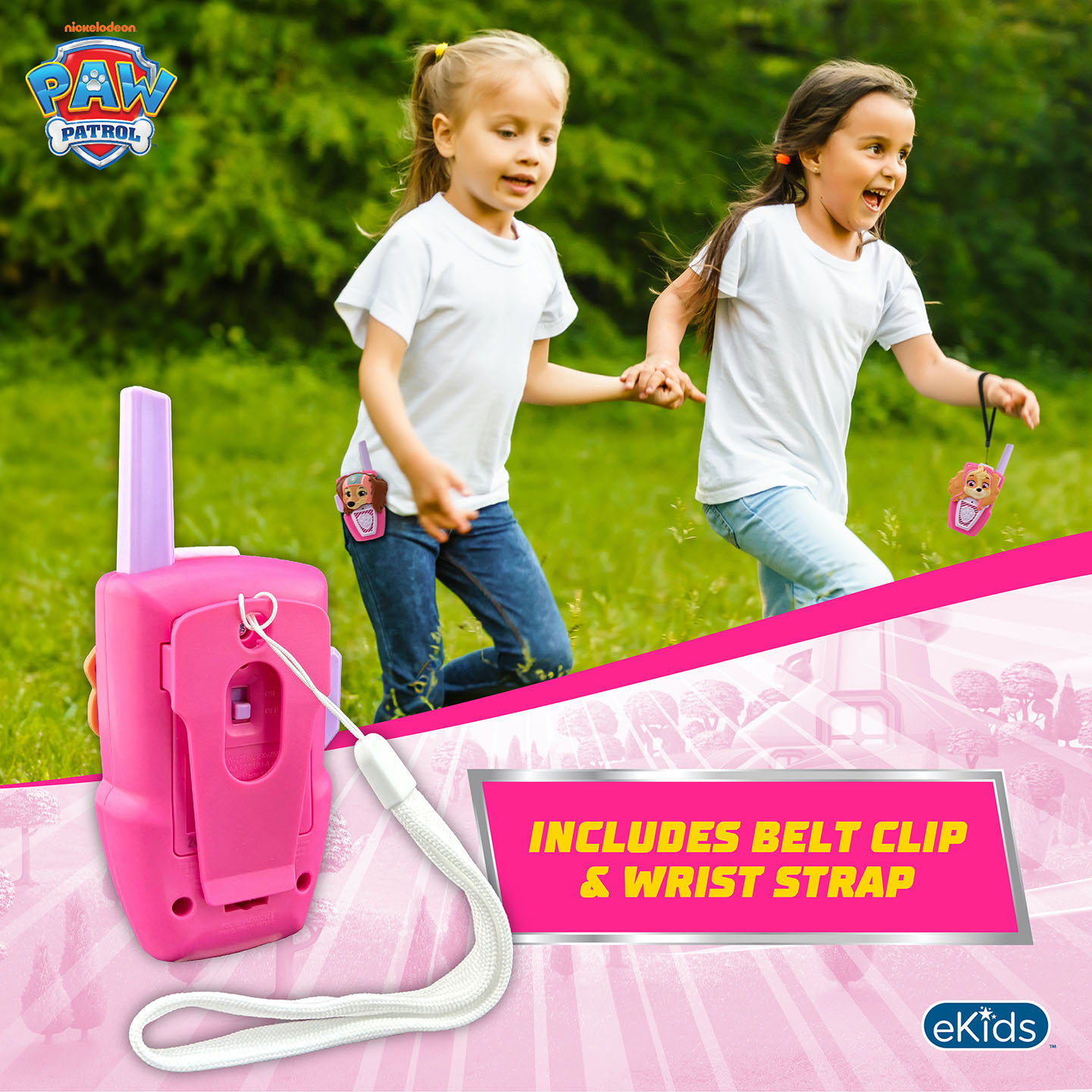 eKids Paw Patrol Skye & Liberty Walkie Talkies photo 2