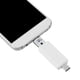 thumbnail image 5 of Lector de tarjetas de memoria OTG 3 en 1 tipo C + puerto micro USB para tarjetas de memoria pequeñas de almacenamiento de memoria de color blanco, 5 of 8