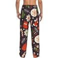 thumbnail image 3 of Disketp Winter Holiday Christmas Men'S Pajama Pants - Ultra Soft Fleece Sleep And Lounge Pants (Size: S-Xxl), 3 of 9