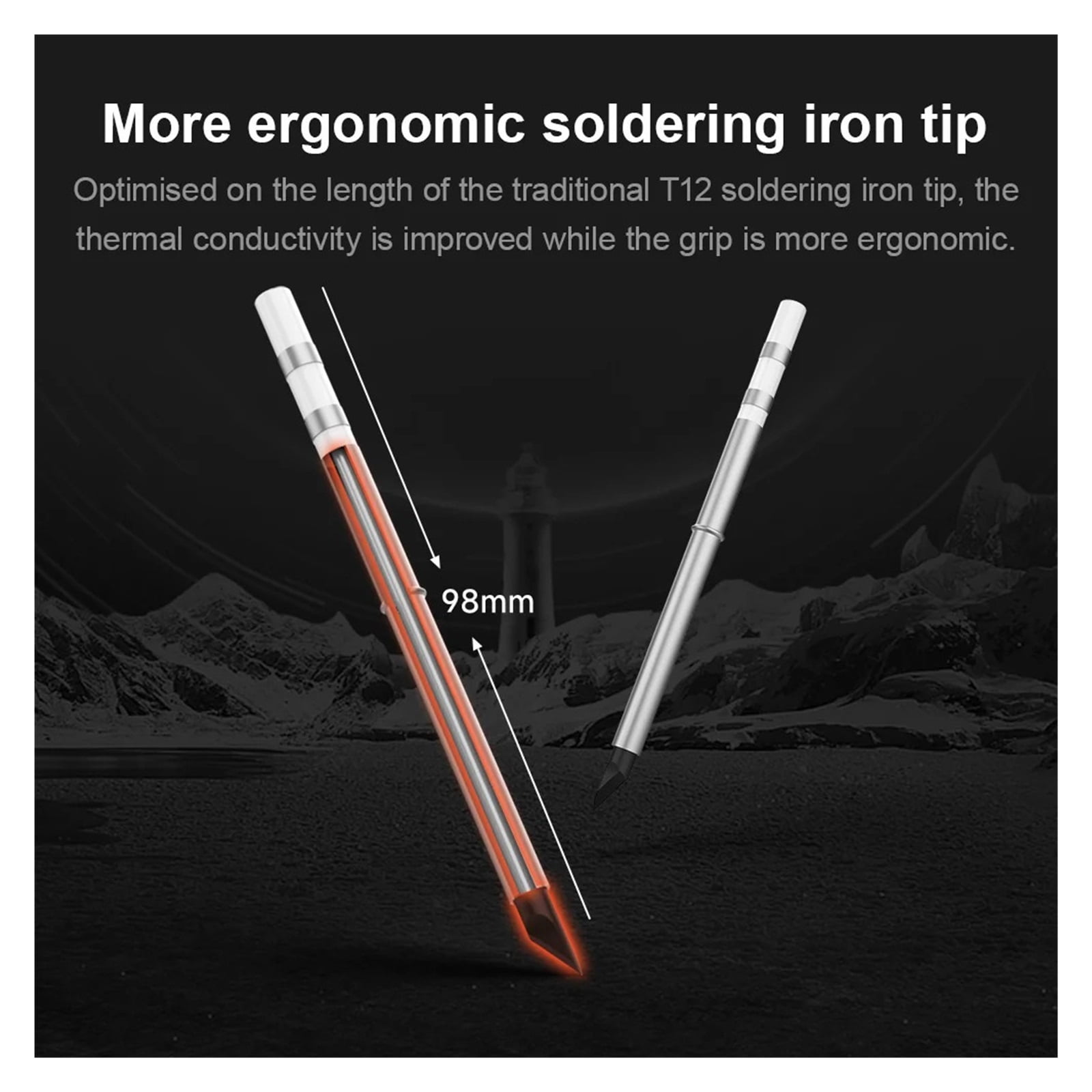 Electric Soldering Iron Welding Tool Ceramic Heater Welding Solder Rework Station Repair Heat Pencil Portable Soldering Pen ,Internally Heated