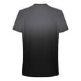 thumbnail image 4 of Camisas de Manga Larga para Hombres Imprimir Casual Cuello Redondo Blusa de Manga Corta, Camisas de Lino para Hombres, 4 of 8