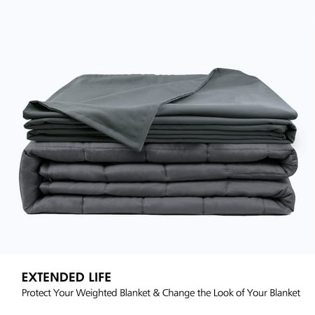 Duvet Cover for Weighted Blanket with 2