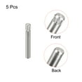 thumbnail image 3 of 1.5x12mm 304 Stainless Steel Dowel Pins, 5 Pack Knurled Head Flat End Dowel Pin, 3 of 6