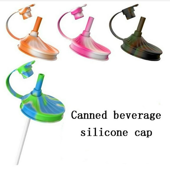 Beverage Can Lid Cover with Leak-Proof Seal and Easy-Grip Design, Reusable Drink Protector for Travel, Commuting, and Outdoor Activities Aestivo | Pink | AESTIVO