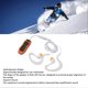 thumbnail image 3 of IPX8 Waterproof MP3 Player, Rechargeable, USB 2.0, with Waterproof Headphones, for Swimming, Diving, Running, Orange, 8GB, 3 of 4