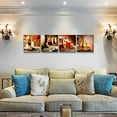 thumbnail image 2 of Kitchen wall decor Restoring ancient ways Still life Wine glass Wine barrel Canvas Prints Wall Art for Dining Room Bar Home Decorations 12x12 inch/4 piece restaurant posters decor Artwork Home decor, 2 of 6