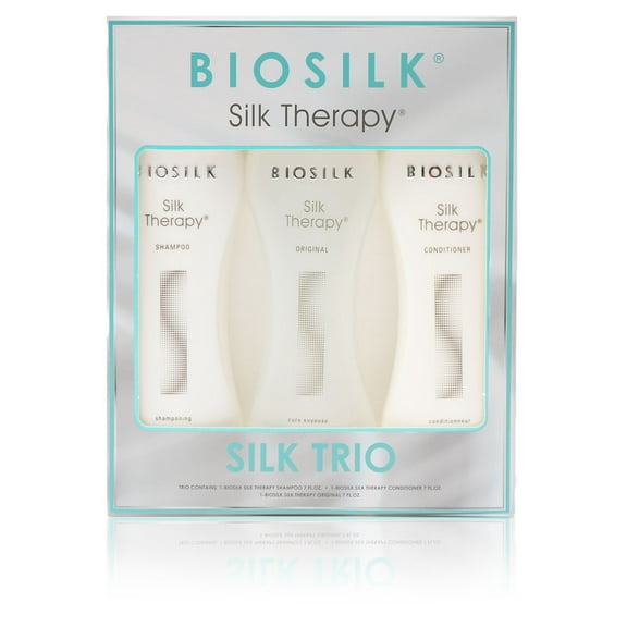 BioSilk Silk Therapy Shampoo and Conditioner Set, Paraben-Free, 2 Piece