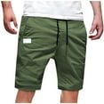 thumbnail image 2 of lkfuzj Cargo Shorts Men Loose Fit Military Combat Chino Shorts with Multi Pockets Summer Work Wear Comfortable Casual Outdoors Half Pants for Walking, Fishing, Hiking, 2 of 4
