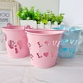 thumbnail image 2 of Modern Style Multi-purpose Candy Storage Bucket Metal Beautiful Hollow Heart Shape Snack Storage Bucket for Party, 2 of 10