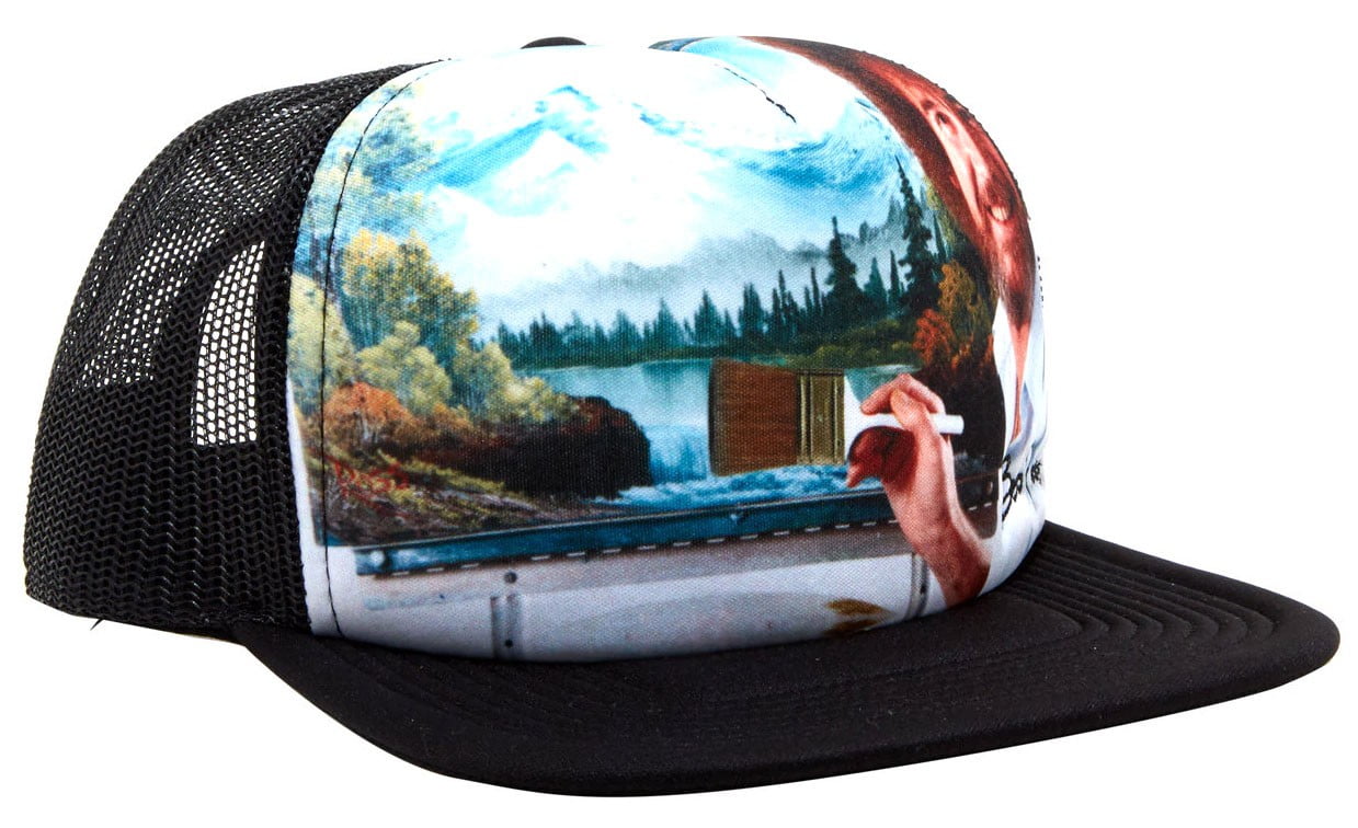bob ross baseball cap