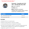 thumbnail image 2 of Thermostat - Compatible with 1987, 1990 - 1993 Mercedes-Benz 300D 1991 1992, 2 of 2