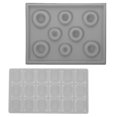 thumbnail image 1 of TABLZONE 2Pcs Jewelry Making Bead Boards Grey for Bracelet Design Bead Organizing and Stringing, 1 of 8