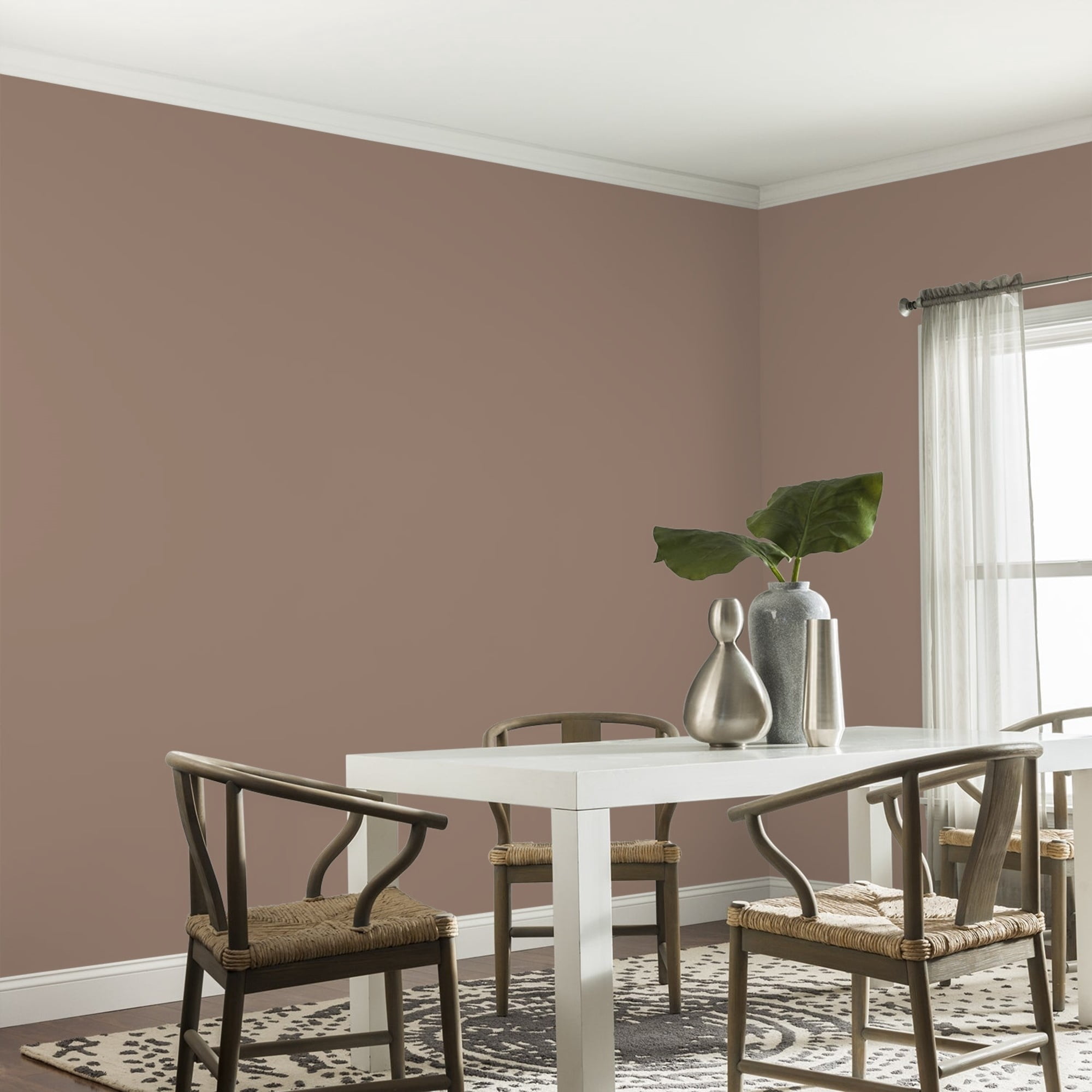 Glidden HEP Peppered Pecan / Tan, Eggshell Interior Paint with Primer, 1 Quart