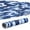 Navy Blue Camouflage, variant on Minimalist Topographic Map Mouse Pad Large Gaming Mouse Pad with Stitched Edges and AntiSlip Base, Marble Design Red and White, Ideal for Keyboard and Mouse, 31.5 x 11.8 in