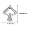 thumbnail image 2 of HOMEMAXS 50 Sets Hollow Wall Anchors Metal Expansion Bolts for Secure Mounting on Drywall Plaster Tile and Concrete Walls, 2 of 8