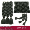 thumbnail image 2 of Ombre Jumbo Braiding Hair Extensions High Temperature Synthetic Twist Hair Multiple Colored Hair, 2 of 5