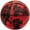 Red, variant on AND1 Street Art Youth Rubber Basketball - Size 5 (27.5") for Indoor/Outdoor Use, Deep Channel, Includes 10” Pump