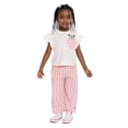 thumbnail image 2 of Minnie Mouse Toddler Girls Ruffle Graphic Tee and Pants Set, 2-Piece, Sizes 12M-5T, 2 of 9