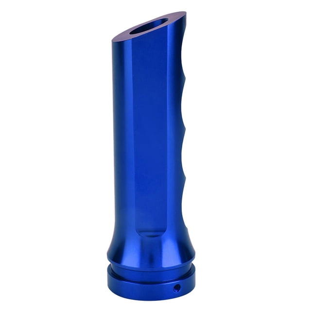 Cubierta de freno de mano de aluminio Universal para coche, Protector de mango, funda de freno de mano, color azul
