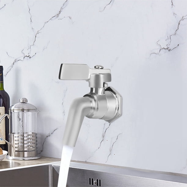 Robinet De Bière Réglable En Acier Inox - Pour Tonneau, Brassage Maison, Bar Et Fêtes Robinet De Bière Réglable En Acier Inox - Pour Tonneau, Brassage Maison, Bar Et Fêtes