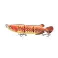 thumbnail image 1 of Slow Sinking Glide Fishing With Tail Realistic Trout Shad Tackle For Anglers, 1 of 4